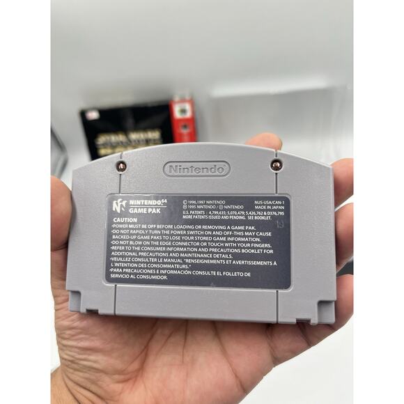 Nintendo 64 - Star Wars Episode 1: Racer w/ Insert & Protector - Complete/CIB - Picture 2 of 16